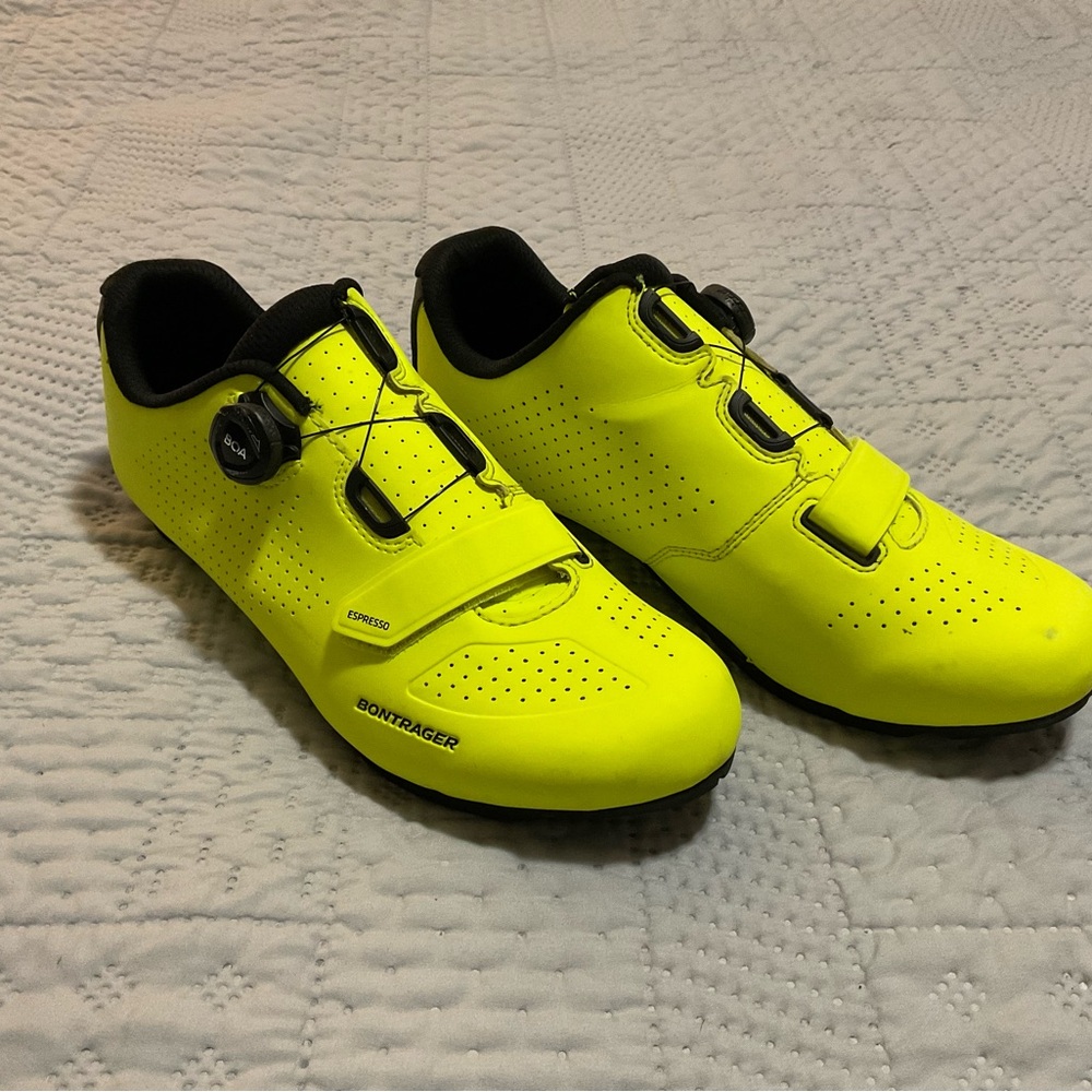 Bontrager Espresso Yellow Men's Cycling Shoes